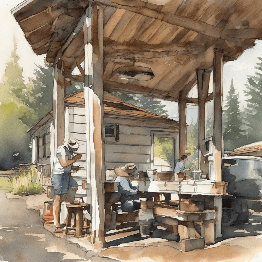 Coffee ring: last one before the next adjustment